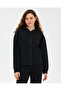 W Essential Full Zip Black Women's Sweatshirt S2610016-3817