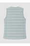 Ozmarka New Season Green Crew Neck Women's Puffer Vest - 5