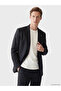 Rmz Gi̇yi̇m Farkiyla Men's Linen Blazer Jacket - 2