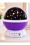 Star Projection Lamp with Rotating Head, Colorful Children's Room Night Light - 2