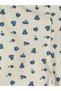 Ozmarka New Season Floral Patterned Baby Girl Blouse and Leggings Set - 8