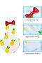 Bird Diaper with 78 Inch Flying Leash - 2 Pack, Reusable Flight Suit with Waterproof Inner Layer, Wa - 3