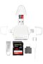 SD Card Reader,7-In-1 Multi-Function Card Reader,Usb3.0 Adapter Memory Card Reader,Portable/F