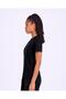 İntra Tur Women's Black Regular T-Shirt - 2