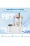 USB Rechargeable Electric Makeup Brush Cleaner & Dryer with Holder - Automatic Cosmetic Brus - 4