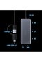 قارئ بطاقات USB C USB3.0 SD، قارئ بطاقات متعدد الوظائف 5 في 1 لبطاقات SD/TF/CF/Micro SD/MS/M2، بدون برامج تشغيل لأجهزة آيفون - 2