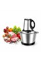 Stainless Steel Electric Meat Grinder 3L – Multipurpose Food Chopper with Copper Motor, Meat,