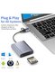 قارئ بطاقات CFexpress من النوع B عالي السرعة USB 3.2 Gen 2 بسرعة 10 جيجابت في الثانية مع محول ثنائي المنفذ USB-C و USB-A - 5