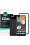 For Google Pixel 6a 5G Screen Protector 6.1",2 Pack 9H Hardness Tempered Glass,With 1Pc Came