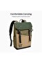 Slash-T64 Flap Laptop Backpack, Lightweight, Water-Resistant College Travel Casual Daypack, Slim Durable Work-pack Rucksack for 16 Inch MacBook Laptop, Large Capacity, 18L - 4