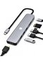 محول ASA USB-C متعدد الوظائف مع منفذ HDMI بدقة 4K وقارئ بطاقات SD/TF
