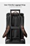 VintPack-TA1 Flap Laptop Backpack, Lightweight, Water-Resistant Travel Casual Daypack, Slim Durable Work-pack Rucksack for 13-16 Inch MacBook Laptop, Large Capacity, Eco-Friendly Backpack 17L - 2