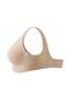 GRIL Women’s Ergonomic Sports Bra, Posture Support T-Shaped Back Design, Dual Shoulder Straps, Comfortable Wireless Construction and Supportive Fit for Gym, Yoga, Exercise, Fitness and Daily We - 5