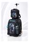 Kids Backpack, 3 set Rolling Backpacks For boys, Fashion Printed Trolley School Bags, Large Capacity Wheeled Luggage Bag, Kids' Water poof Backpack, Students Book Bag For School boys, Boys S - 5