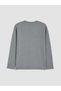 Özmarka New Season Blue Crew Neck Men's Sweatshirt - 6