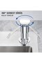 Built-In Liquid Soap Dispenser Dishwashing Detergent Pump 304 Stainless Steel Silver with 1 Meter Hose - 5