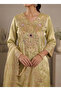 Coffee Brown Embroidered Top & Palazzo Set – Women's Indian Ethnic Wear - 3