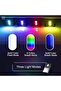 أضواء LED صغيرة بمنفذ USB، 8 ألوان متغيرة، 3 أوضاع لضبط السطوع مع استشعار تلقائي للضوء - 3