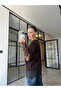 Oversize t-shirt with lace sleeves - 4