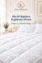 4-Piece Quilted Liquid-Proof Mattress Cover, Fully Elastic Fitted Mattress Protector, Fiber Filled - 4