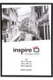 BACKLOADER Poster Certificate Photo Frame Acrylic (Non Glass) Black A3 (30x42cm) BLR3