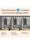 أضواء LED للمرايا، إضاءة للمرآة مع 12 مصباح قابل للتعتيم - 6