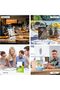 Acrylic Photo Frames, 12 Pieces Clear Sign Holder, Slant Back Display Stand, 10x15cm, for Home Office Restaurant Desk - 5