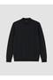 Ozmarka New Season Green Half Turtleneck Men's Knitwear Sweater - 5