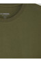 Vizyon New Season Khaki Regular Fit Thin Fabric T-Shirt /03 - 6