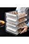 Egg Holder, Egg Container for Refrigerator, Plastic Egg Storage Container Organizer Bin, Egg - 2