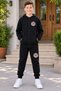 Kids Printed Multi-Colored 2-Set Children's Tracksuit Combination Unisex - 2