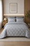 Double Duvet Cover Set with Cotton Elastic Sheets