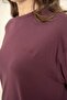 Women's Brown Long Sleeve Pajama Set Pc9304-S-V3 - 3