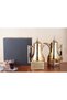 Stainless Steel Thermal Coffee Carafe Set, Double-Wall Vacuum Insulated Tea Pot with Ergonomic Handle, Secure Pouring Jug for Hot & Cold Beverages, Gold Finish, Pack of 2 - 3