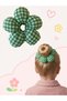 Fluffy Flower Rubber Buckle