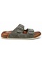 Aryan 305-2002 Dr. Recommended Orthopedic Men's Slippers Green - 2