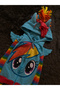 Rainbow Pony Rainbow Patterned Hooded Zipper Sweatshirt - 2