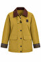Velvet Collar Mustard Jacket