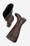 Varville Women's Genuine Leather Boots Brown - 5