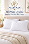 4-Piece 50X70 Quilted Liquid-Proof Pillow Mattress Cover Fiber Filled Pillow Protector - 2