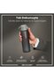 Recycled Plastic Leak-Proof Slim Water Bottle (500 ml) - Recyclon Gray - 2