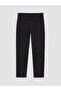 Özmarka New Season Black Regular Fit Boys Gabardine Trousers - 5
