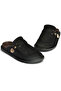 Z250525202 Black Suede Closed-Front Women's Slippers - 4