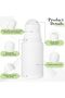 4Pcs White Plastic Roller Bottles, 30ml/1oz Empty Refillable Roll On Bottles Leak-Proof Deodorant Co - 4