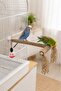Multifunctional Bird Toy 40X25 cm Jute Perch for Budgie and Cockatiel - 4