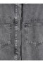 Two Mt Shop Quality Xside Anthracite Denim Straight Standard & Regular Women's Jean Jacket - 6