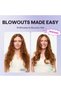 5 in 1 Curling Iron Set with Curling Brush and 4 Interchangeable Ceramic Curling Wand (0.35''-1.25”), Instant Heat Up, Dual Voltage Hair Curler, Rose Gold - 4