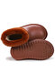 Kids Waterproof Girls' Eva Rain Boots with Fur Inside, Snow Boots - 3