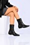 Laceless Genuine Leather Casual Boots 336-01285 Women's Boots
