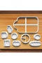 Food Preparation Set Cookie and Sugar Dough Mold